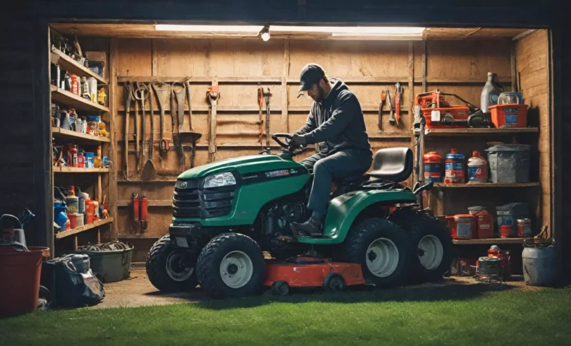 Przygotowanie kosiarki spalinowej do zimy oraz przechowywanie